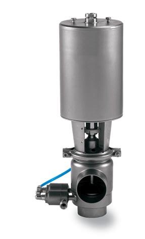 Unique mixproof tank outlet valve Has the same advantages as Unique mixproof valves, but is specially designed for vertical or horizontal mounting in tank outlets.