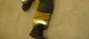 When moving a downed firefighter a harness can become a necessity, especially in cases where firefighters must be moved up or down stairs or above/below grade.