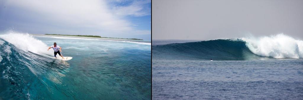 If your trip is in Southern Atolls (Gaafu Dhaalu), you will surf within that Atoll.