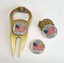 Confidence 22571 Divot Tool Clam Shell Pack Ball Markers have assorted