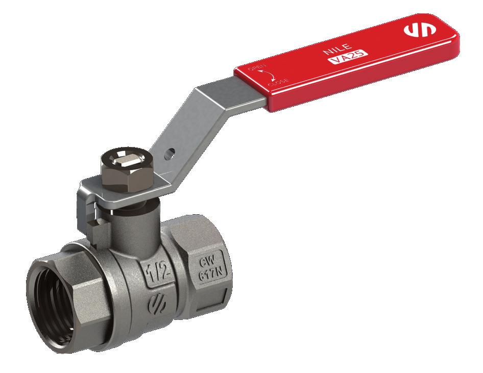 WER SERIES QULIY Y RDIION nile va25 valve EHNIL SHEE 08/2012 IP19010 SOPE SERVIE ONDIIONS NILE series are manually operated metallic ball valves, by its design and raw materials are intended to be