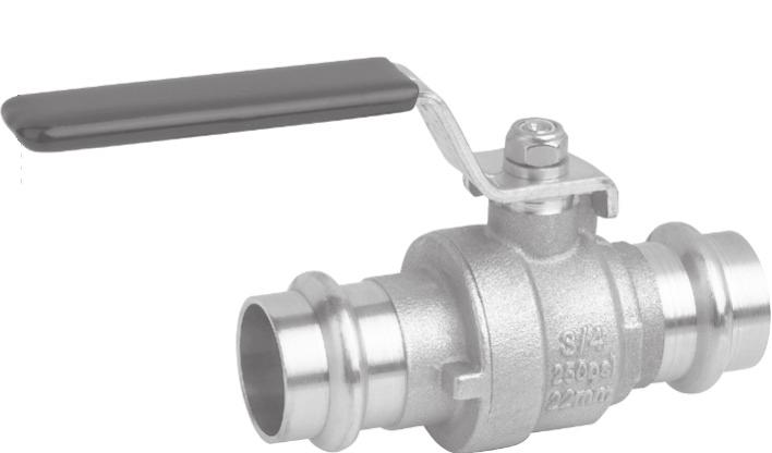 ART 55 PRS Fitting Instructions 1. SERVICE RECOMMENDATIONS Art. 55PRS ball valves are designed for direct connection to carbon steel and copper pipe work using standard cold pressure press tools.art.