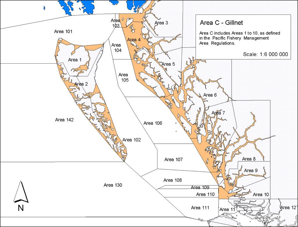 APPENDIX 4: MAPS OF NORTHERN BC COMMERCIAL LICENCE 2017/2018