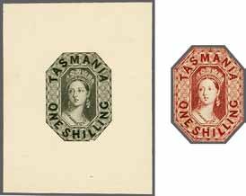 '6' upright, a wonderful unused example of excellent colour, outer frame line just grazed at left otherwise with good margins all round, unused without gum. A rare stamp Gi = 1'200.