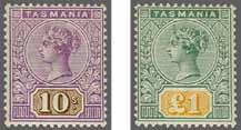 223 Corinphila Auction 31 May 2018 129 3364 3364 1892/99: The bicoloured definitive set of ten values to the