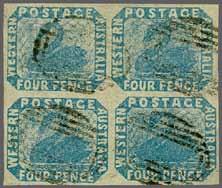 pale blue, a superb unused example, of good colour and with large even margins all round, (Group A), position 104, showing "EN" of 'PENCE' shorter, without gum, fresh and very fine, a very rare