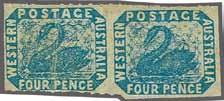 186 223 Corinphila Auction 31 May 2018 1855, Rouletted 7½ to 14 3531 3532 Maurice Burrus 3531 4 d.
