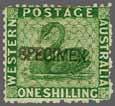 192 223 Corinphila Auction 31 May 2018 3560 3561 3562 3560 3561 3562 1 s. bright green, Crown CC upright, perf.