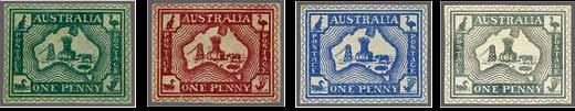 '(Des)ign for Commonwealth Postage Stamp' and 'submitted in recent competition' and by James.