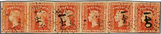 detracting from the appearance, fresh and fine with large part og. Scarce - sold together with the original lot description and a colour copy of the original block.