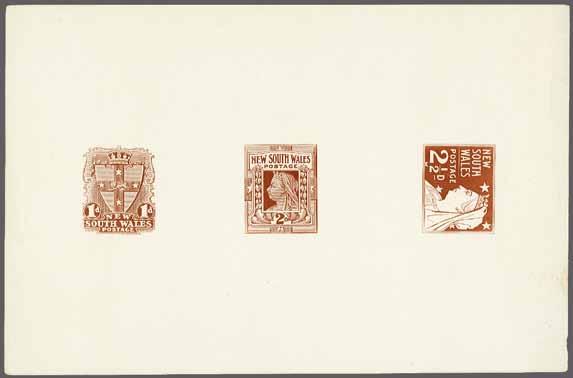 46 223 Corinphila Auction 31 May 2018 Later Issues from 1897 3124 3124 1 d., 2 d. and 2½ d.