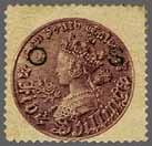 223 Corinphila Auction 31 May 2018 51 3135 3135 1880 (Feb 15): Courbould 5 s. deep purple, perf.