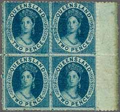223 Corinphila Auction 31 May 2018 61 3162 3163 3162 3163 2 d. full blue, wmk. Small truncated Star, Plate I, perf.