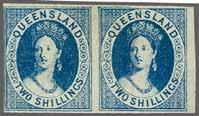 223 Corinphila Auction 31 May 2018 65 1880, Lithographed 3174 3174 2 s. blue, wmk.