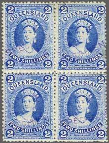 223 Corinphila Auction 31 May 2018 67 3181 3181 1886 (Nov 10): 2 s. bright blue on thick paper, wmk. Crown on Q, perf.
