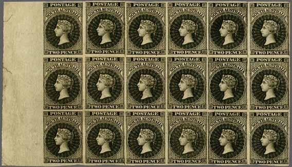 black by Perkins Bacon, when donating the six stamps to Rowland Hill's nephew Ormonde Hill, an issue that led to the loss of Perkins Bacon's