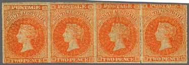 Large Star, rouletted, each in a pair and used on 1864 cover to London, tied by "45" numeral