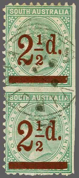 223 Corinphila Auction 31 May 2018 95 1891/93, Surcharges Albert Edmund Fryar 3263 3263 2½ d. on 4 d. pale green, perf.