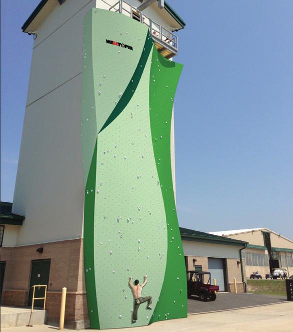 Military Training Facilities REFERENCE PROJECTS 106 AIR RESCUE THE USA Climbing Surface: 118 m 2