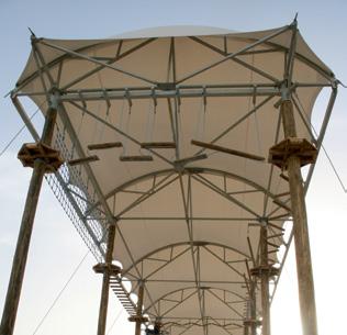 course with shading, Activity tower with