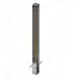 Three Way Stainless Steel Shower Column ECS0 Time Flow 15 Seconds 4 1 18 19 3/4"
