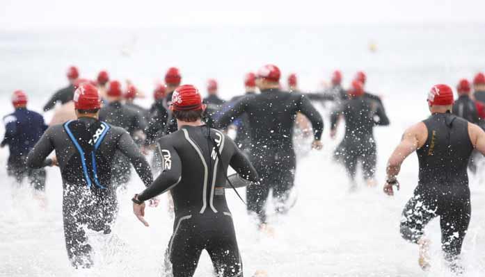 Event Descriptions and Pricing Solana Beach Triathlon & Duathlon Description: This fantastic event is made even more special by its idyllic location Fletcher Cove at Solana Beach.
