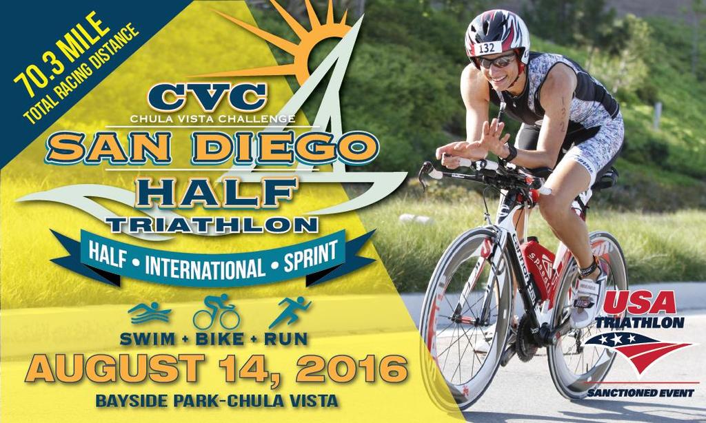 Event Descriptions and Pricing CVC San Diego Half Iron Triathlon Description: The Chula Vista Challenge (CVC) in its 7th year is proud to announce a new partnership with KOZ Events, San Diego's