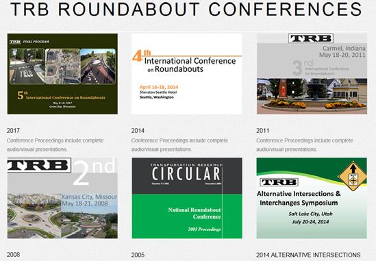 Recordings of TRB Roundabout Conferences 49 3/22/2018 TeachAmerica.