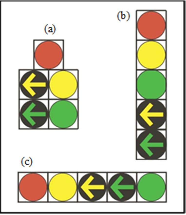 9 Prior to NCHRP Report 493, PPLT left-turn indications were included within multiple traffic signal display configurations throughout the United States. Requirements outlined in Section 4D.