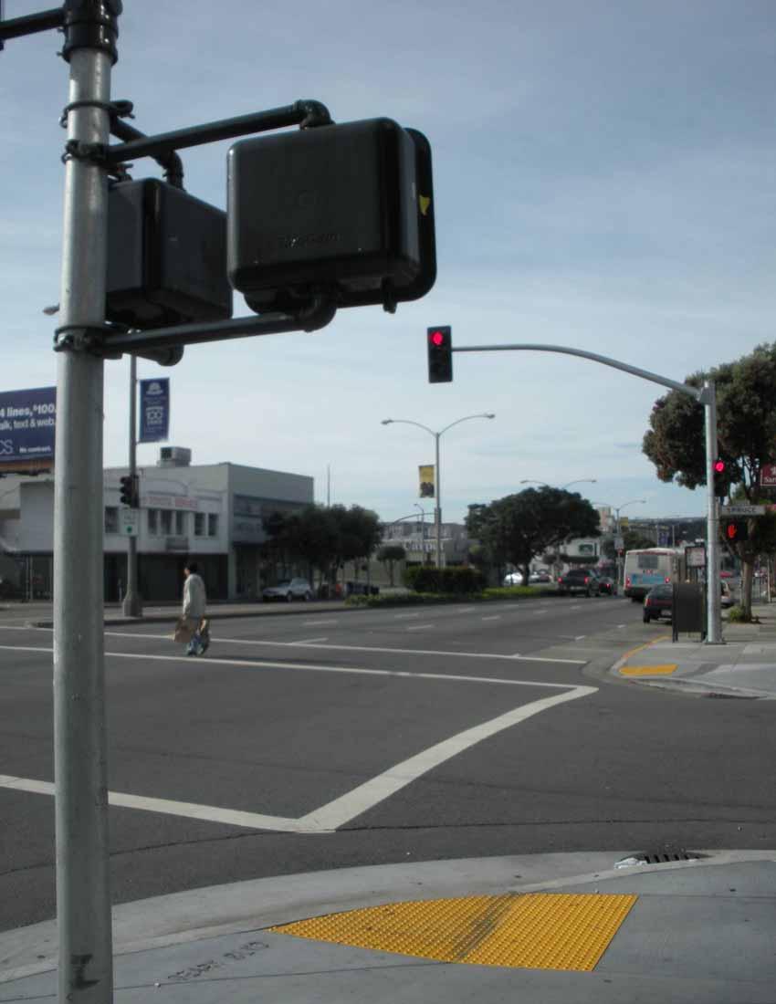 Photo 7: Geary Boulevard and Spruce Street New traffic