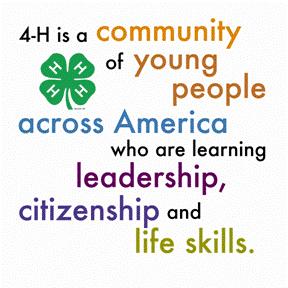Important Dates October 1 4-H Year begins 2-8 National 4-H Week 3 Ambassador Applications Due 10 County In-Service Day, Closed 15 4-H Project Day 28 4-H Council Officer Applications Due November 5