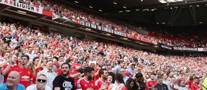 INFORMATION FOR DISABLED SUPPORTERS TRAVELLING TO OLD TRAFFORD ENTRANCE TO STADIUM All visiting supporters attending in wheelchairs will enter the stadium through entrance AE1 which is fully