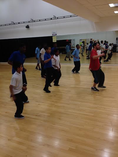 Eddie Playfair NewVic Principal Boys Dance Day 2014 My name is Muhammed Bah, last half term I took part in a boys dance workshop for the day with other students in