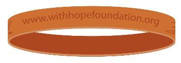 With Hope Foundation Bracelet Sale At the March 5 home game against the Edmonton Oilers, the Ducks helped raise awareness for With Hope, the Amber Craig Memorial Foundation.