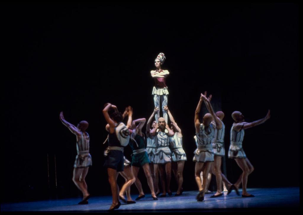 Image 8: SF Ballet in George Balanchine's Prodigal Son.