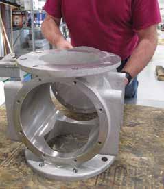 major overhauls Airlocks and Valves for Customer Replacement Only (Model Types): Rotary Valve (RV) Outboard Bearing Rotary Valve (OBRV) Side Entry Airlock (SEA) FloTronics Airlock (FTA) Tapered