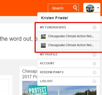 How to Enter Offline Donations Step 1: Log in to Crowdrise and navigate to your fundraiser dashboard.