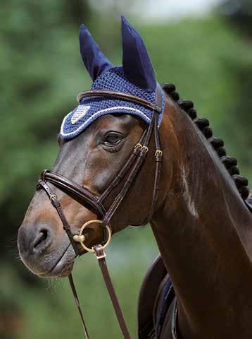Flash Noseband with Removable Flash Strap Loop Dropped Noseband Figure 8 Noseband With wider ear recess Ingrid Klimke Snaffle This snaffle