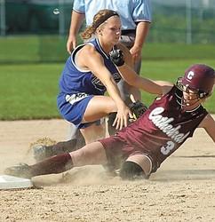 With Cathedral undefeated in the playoffs so far and double elimination the rule, LCWM would have to beat the Greyhounds CATHEDRAL GREYHOUNDS SOFTBALL 2010 The battery combo of pitcher Bode and