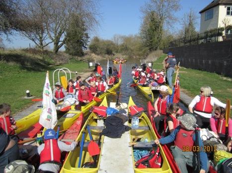 The Main Voyage for Our Home on the Blue Planet The children with their teachers take part in voyages. In Worcestershire well over half the primary schools now have a day on the canals or rivers.