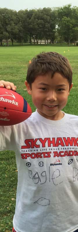 SKYHAS SPORTS CAMPS SKYHAS MINI-HA 4 to 7 years, Community Park Baseball, basketball and soccer are taught in a safe, structured environment filled with lots of encouragement and big focus on fun!