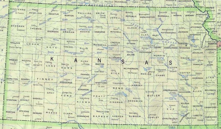 Russell County is one of the leading counties in the production of oil in the State of Kansas.