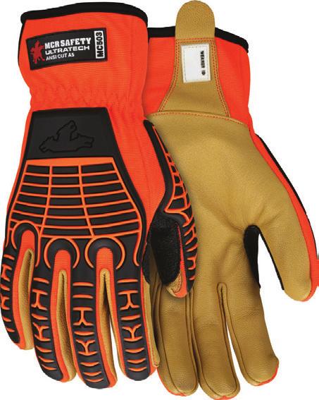 HI-VIS Slip on cuff with pull tab and ID panel for personalization Easily distinguish your pair from everyone else s on the rig!