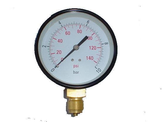 There are few types of pressure gauge.