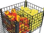 basket, additional baskets may be purchased separately Extra Ball Bag (Item # 33122) Additional bag
