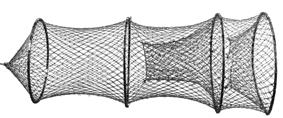 A/H See page 82 for freight charges. Catfish Trap Nets-Treated hoop Nets treated 5% DISCOUNT -- 3 OR MORE NETS Front Hoop Twine Sq.