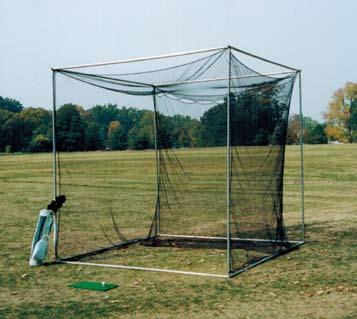 They are constructed of netting made from 84 pound test nylon cord, 1" square mesh with a rope border on all four sides, and a metal clip every 10' on top and bottom for ease of hanging.