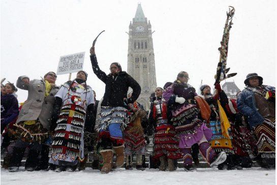 Source B: Photographs of the Idle No More Movement Source: Toronto Star, Jan. 28, 2013.
