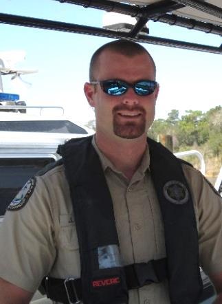 2016 Boating Officer of the Year Officer Jarrod Molnar was selected as the Florida Boating Officer of the Year. He has worked with the FWC for five years and is assigned to Okaloosa County.