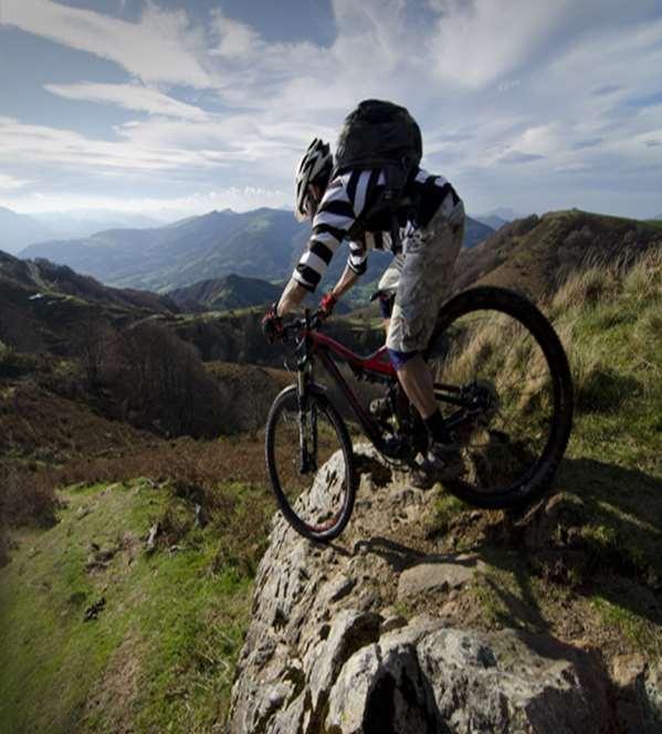 1. Mountain Biking Overview Mountain Biking Mountain biking is a sport in which the participants ride a bike off road. The terrain can be desert, mountain, rocks, and many others.